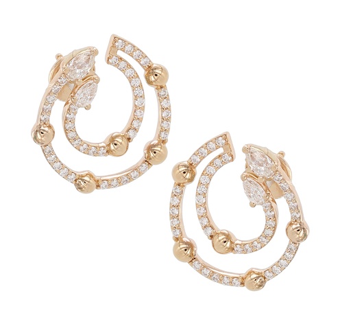 [KN340P] LUSSO EARRING