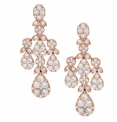 [3665EGDA-RO] STELLAROSA EARRING