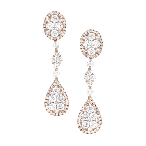 [01323EGDBXX-RO] STELLAROSA EARRING