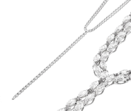 [6587LN2] HIGH JEWELRY NECKLACE