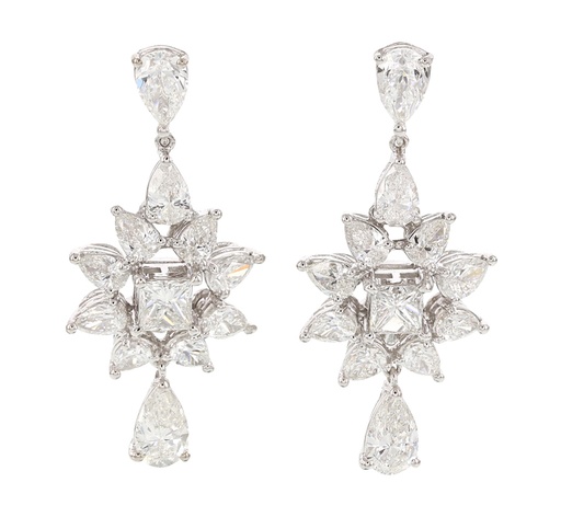 [HK006W] HIGH JEWELRY EARRING