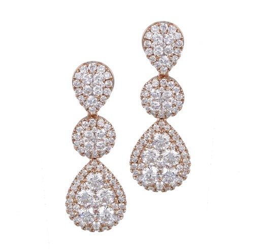 [01275EGDBXX-RO] STELLAROSA EARRING