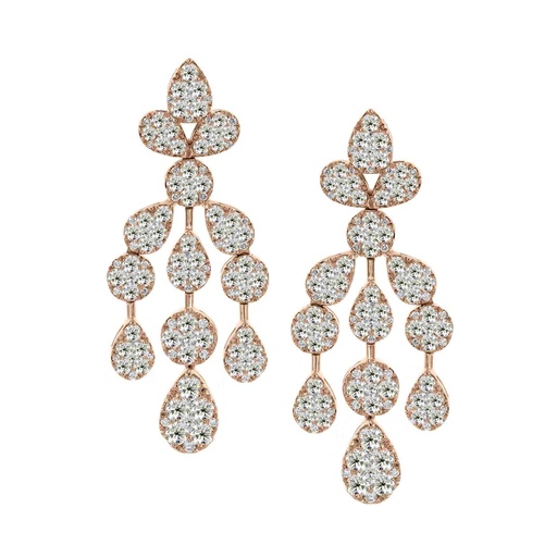 [18714ESDBXX-RO] STELLAROSA EARRING