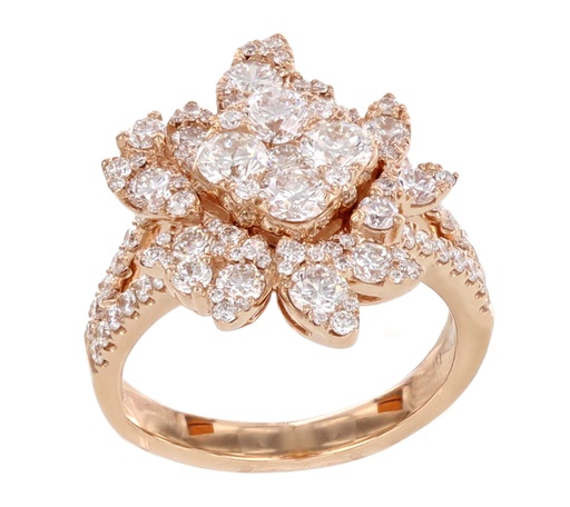 [13053RSDBXX-RO] STELLAROSA RING