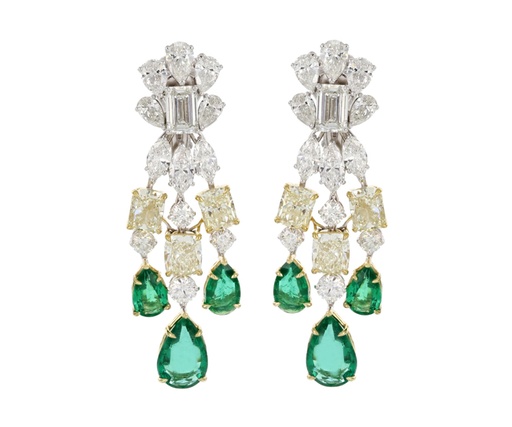 [HS6202-E/S] HIGH JEWELRY EARRING