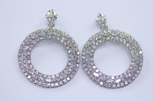 [MK408] HIGH JEWELRY EARRING