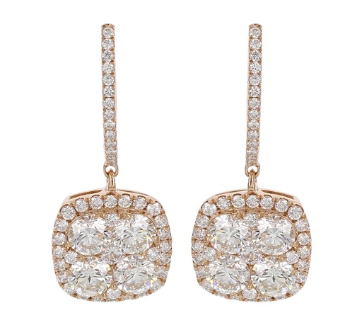 [02034EGDBXX-RO] STELLAROSA EARRING