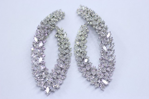 [MK273] HIGH JEWELRY EARRING