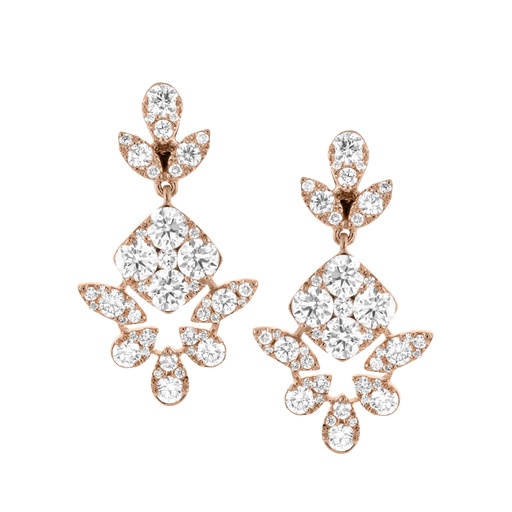 [15837EGDBXX-RO] STELLAROSA EARRING