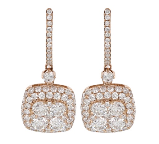 [01610EGDBXX-RO] STELLAROSA EARRING