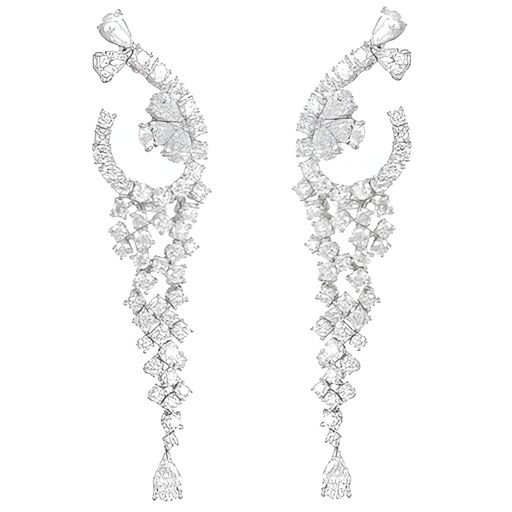 [KSR111] HIGH JEWELRY EARRING