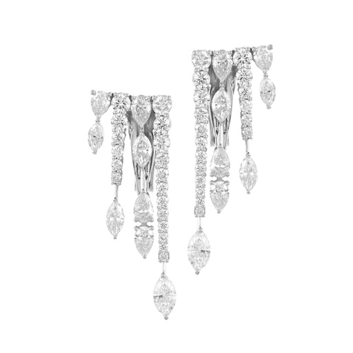 [KN729WE] HIGH JEWELRY EARRING (S33)