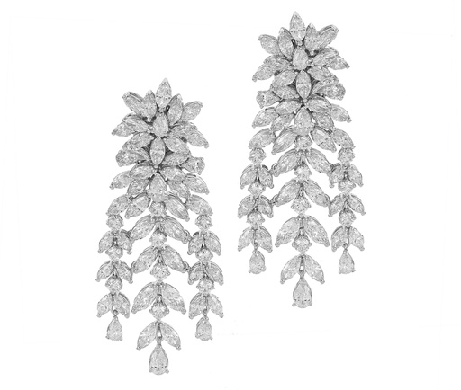 [HK693E] HIGH JEWELRY EARRING