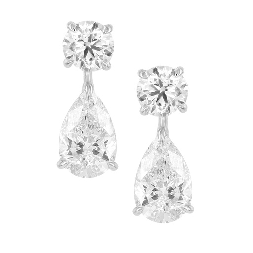 [KS2505W] HIGH JEWELRY EARRING