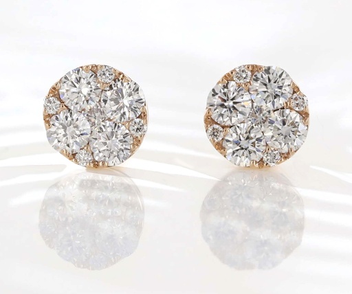 [1012EGDA-RO] STELLAROSA EARRING