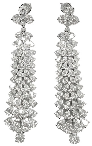 [9566LEW] HIGH JEWELRY EARRING